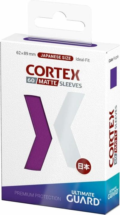 Produktbild Ultimate Guard 60 pochettes Cortex Sleeves Japanese Size Matte Violet