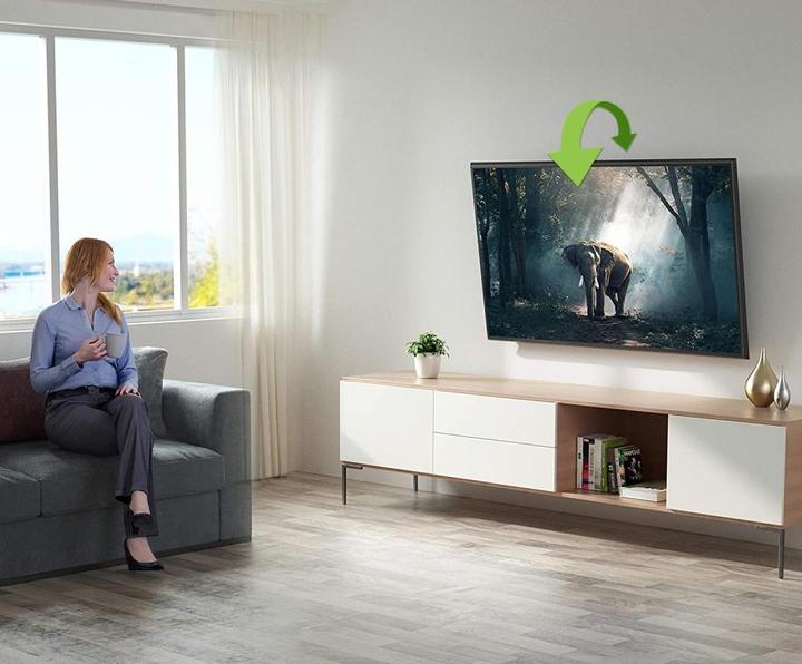 Produktbild Techly Klammer für LCD-Display - Schwarz - Bildschirmgrösse: 81.3-165.1 cm (32"-65") (Wand, 65", 50 kg)
