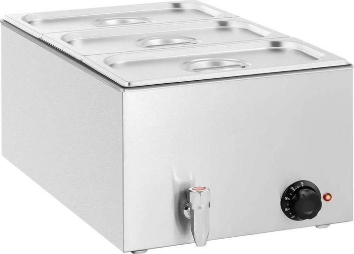 No Name 3207222 Scaldabuffet 4,5 l 600 W in acciaio inox