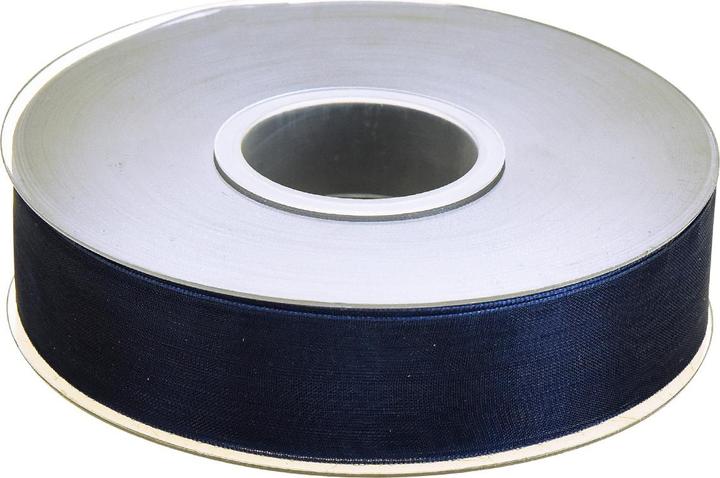 Produktbild Viana band Geschenkband Dunkelblau Webkante