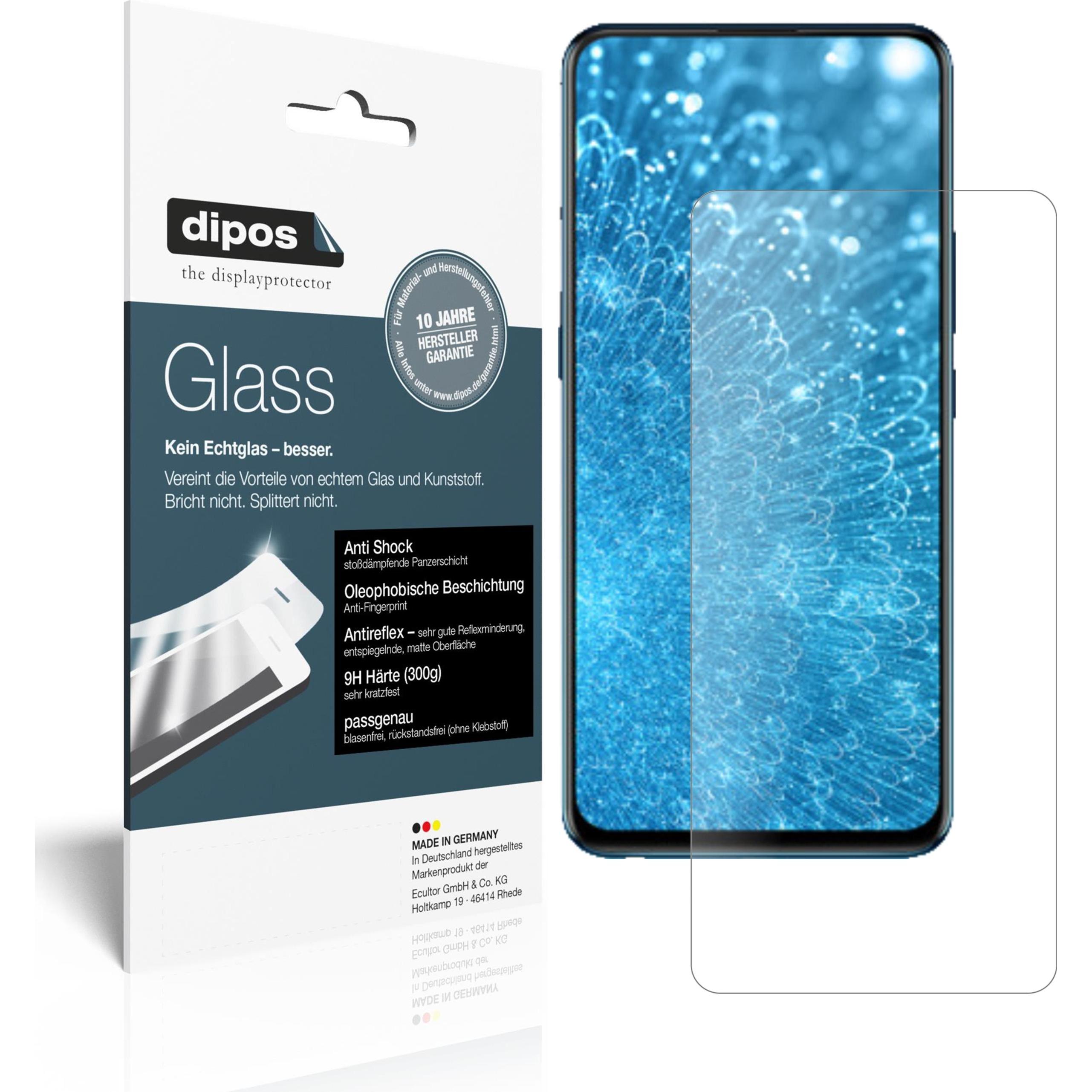 Dipos Displayschutz Anti-Shock (1 Stück, Vivo S1 Pro), Smartphone Schutzfolie, Transparent