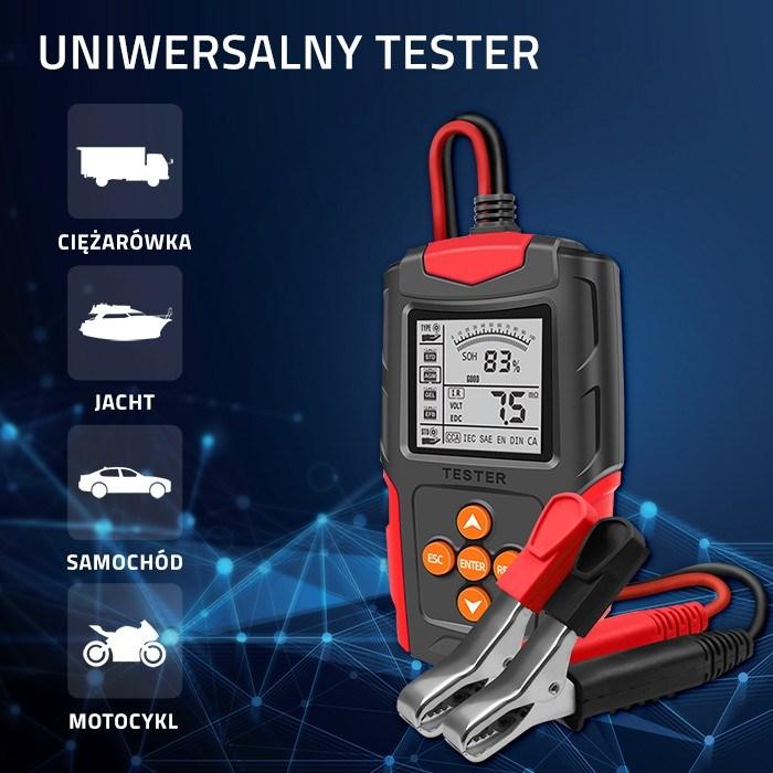 Produktbild Qoltec LCD-Digital-Batterietester