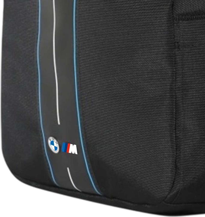 Produktbild BMW Backpack BMBP15COMPVSKL 16" Black Nylon Blue Stripe (16")