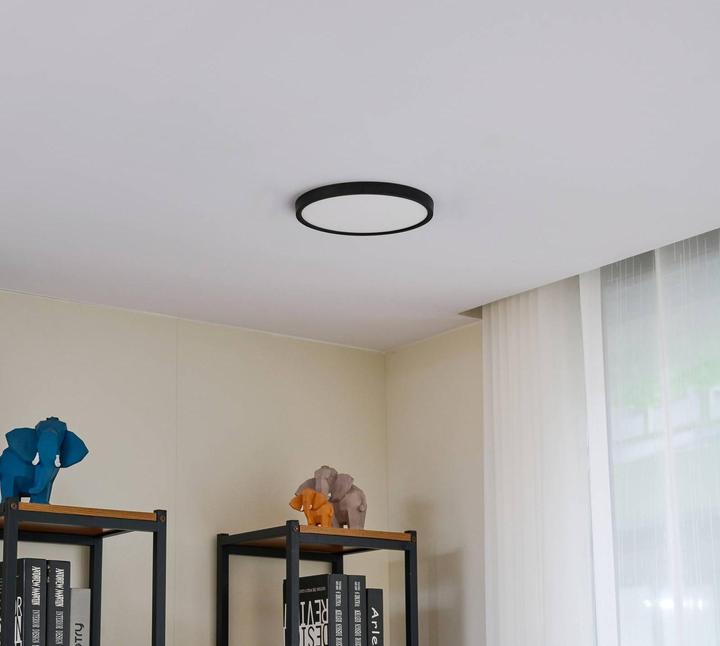 Image du produit Lindby Plafonnier LED Pravin Ø 23 cm 3-Step-CCT (900 lm)