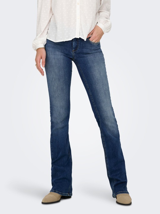 Produktbild Only Ausgestellt Niedrige Taille Jeans Flared fit jeans (L)