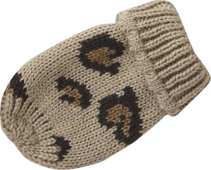 Actual product image Vertbaudet Baby Set: Mütze, Snood und Fäustlinge mit Leoparden-Herz-Muster (98, 86)