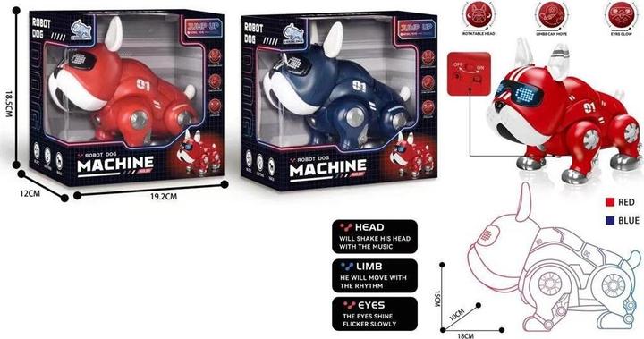 Trifox MIX batteriebetriebener Bulldoggen-Roboterhund