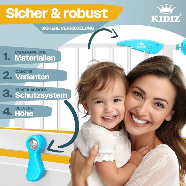 Immagine prodotto Kidiz Türschutzgitter (74 - 87 cm)