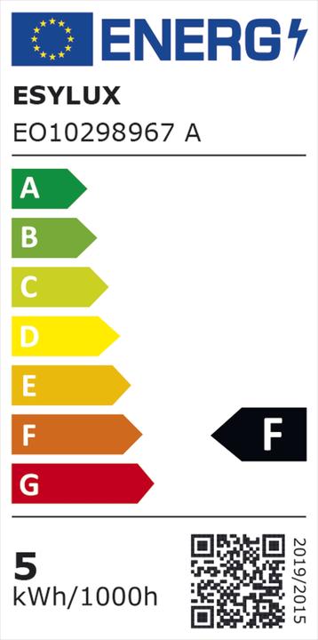 Energie-Label Esylux LED-Downlight (500 lm)