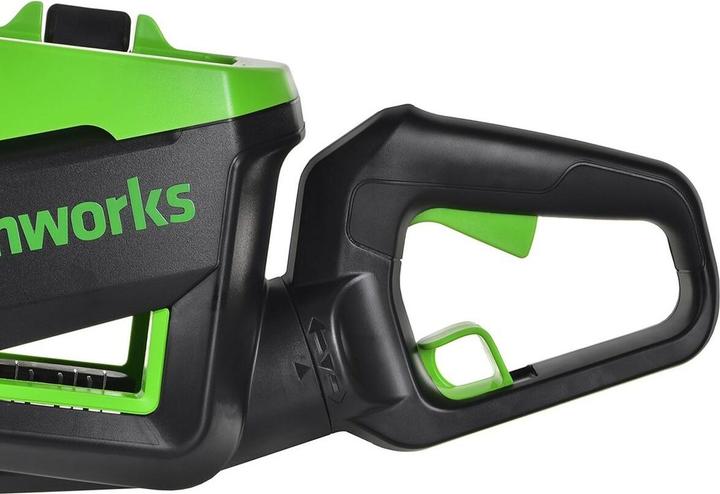 Actual product image Greenworks 60V Nożyce do żywopłotu GD60HT61 (Rechargeable battery operated)