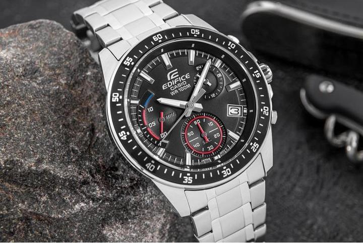 Produktbild Casio Edifice - EFV-540D-1AVUEF (Analoguhr, Chronograph, 44 mm)