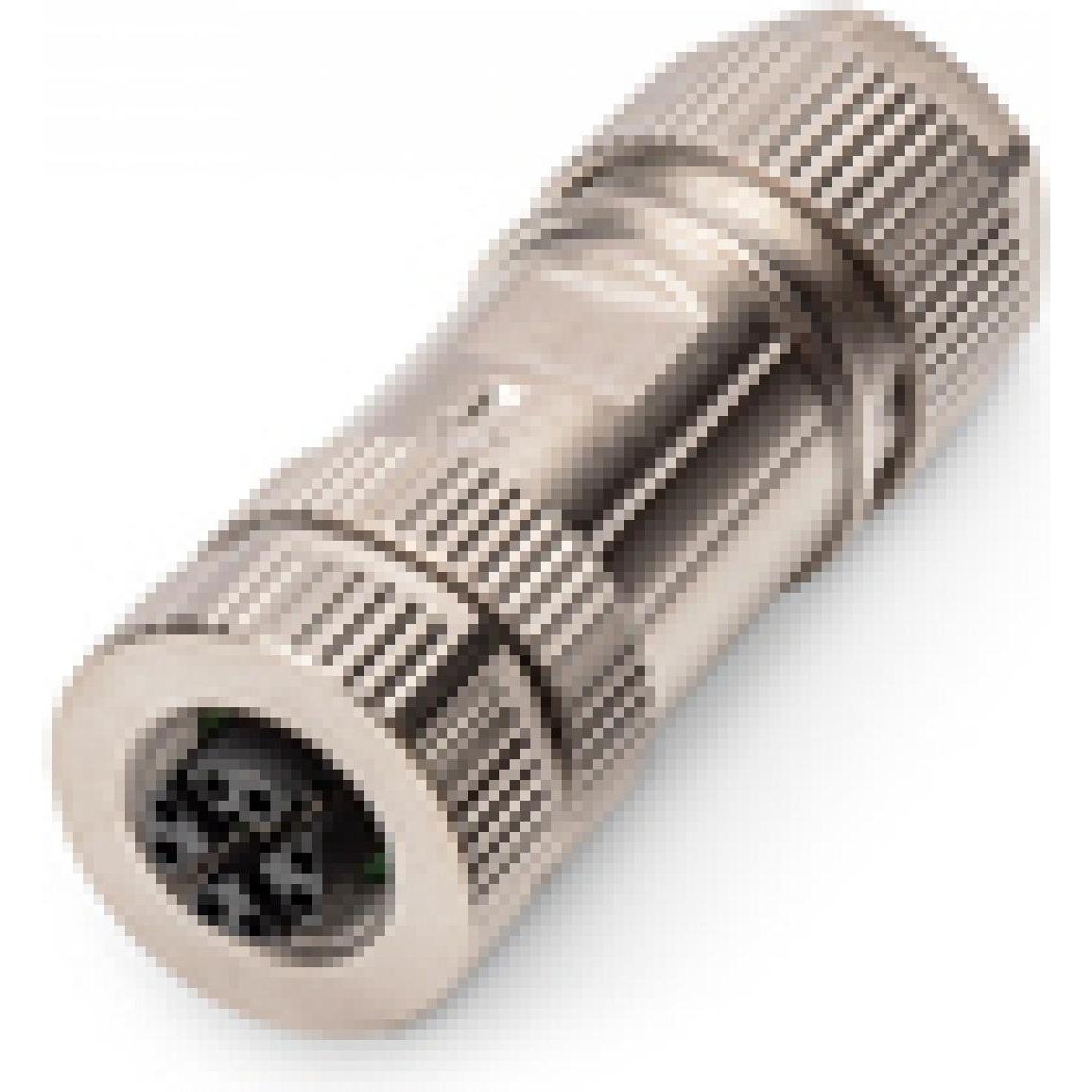Digitus M12-Buchse X-kodiert IP67, Cat. 6A, feldkonfektionierbar, Elektronikkabel + Stecker