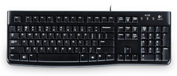 Immagine prodotto Logitech K120 (DE, Cablato)