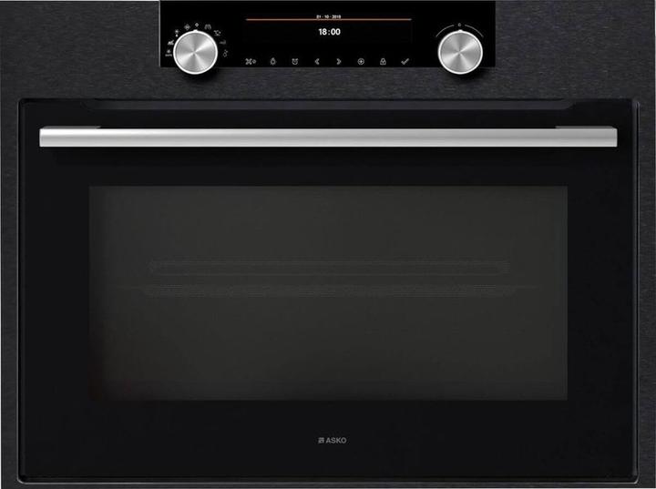 Produktbild Asko Mikrowelle OM 8487B schwarz gebürsteter Black Steel-Edelstahl (53 l)