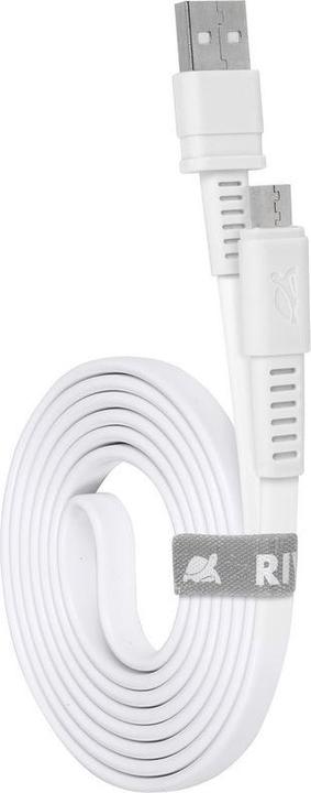 Produktbild Rivacase RIVA Micro USB Kabel 1,2m Weiss (1.20 m, USB 2.0)
