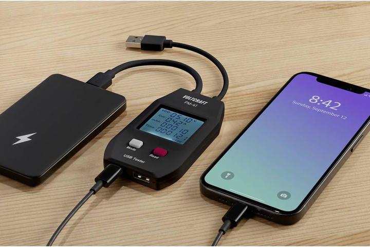 Produktbild Voltcraft PM-41 USB-C® und USB Typ A Tester