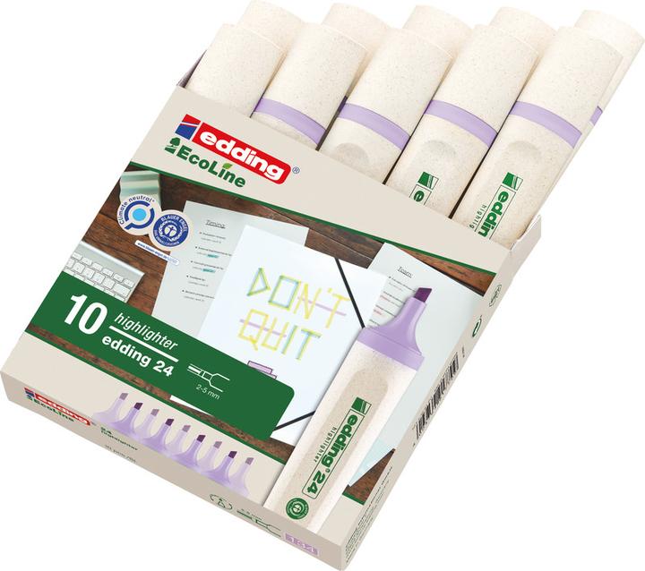 Produktbild Edding Textmarker 24 EcoLine (1 x)