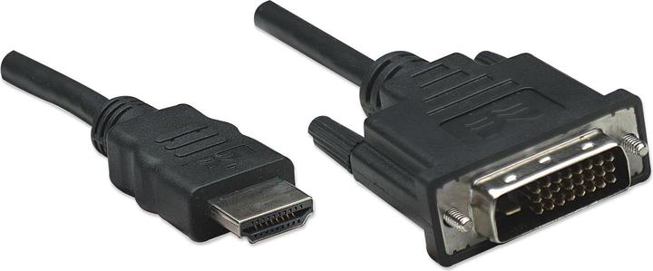 Actual product image Manhattan HDMI (Typ A) — DVI (1 m, HDMI, 2.0)