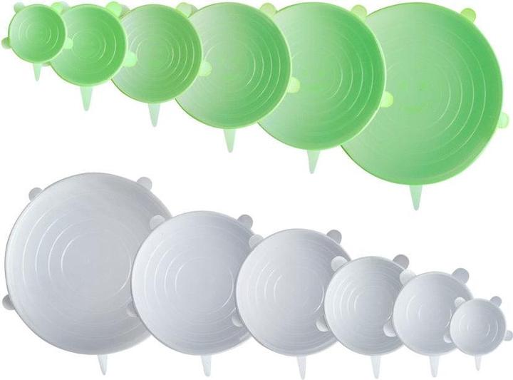 Produktbild Pandoo Silikondeckel (6x Weiss) (1 x)
