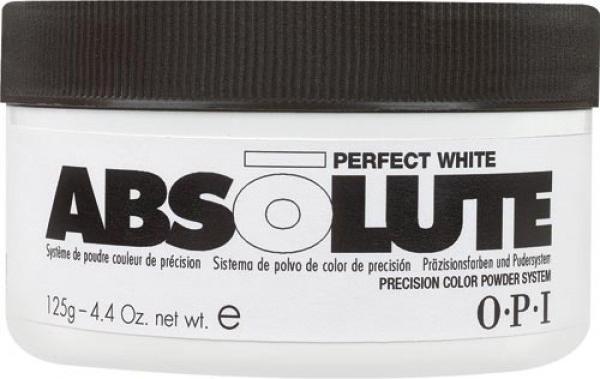 Actual product image OPI Absolute Precision Color Perfect White Powder System 4.4oz with Nail Brush (Artificial nails, White)