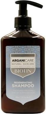 Actual product image Arganicare Biotin Shampoo wzmacniający szampon do włosów 400ml (400 ml, Liquid shampoo)