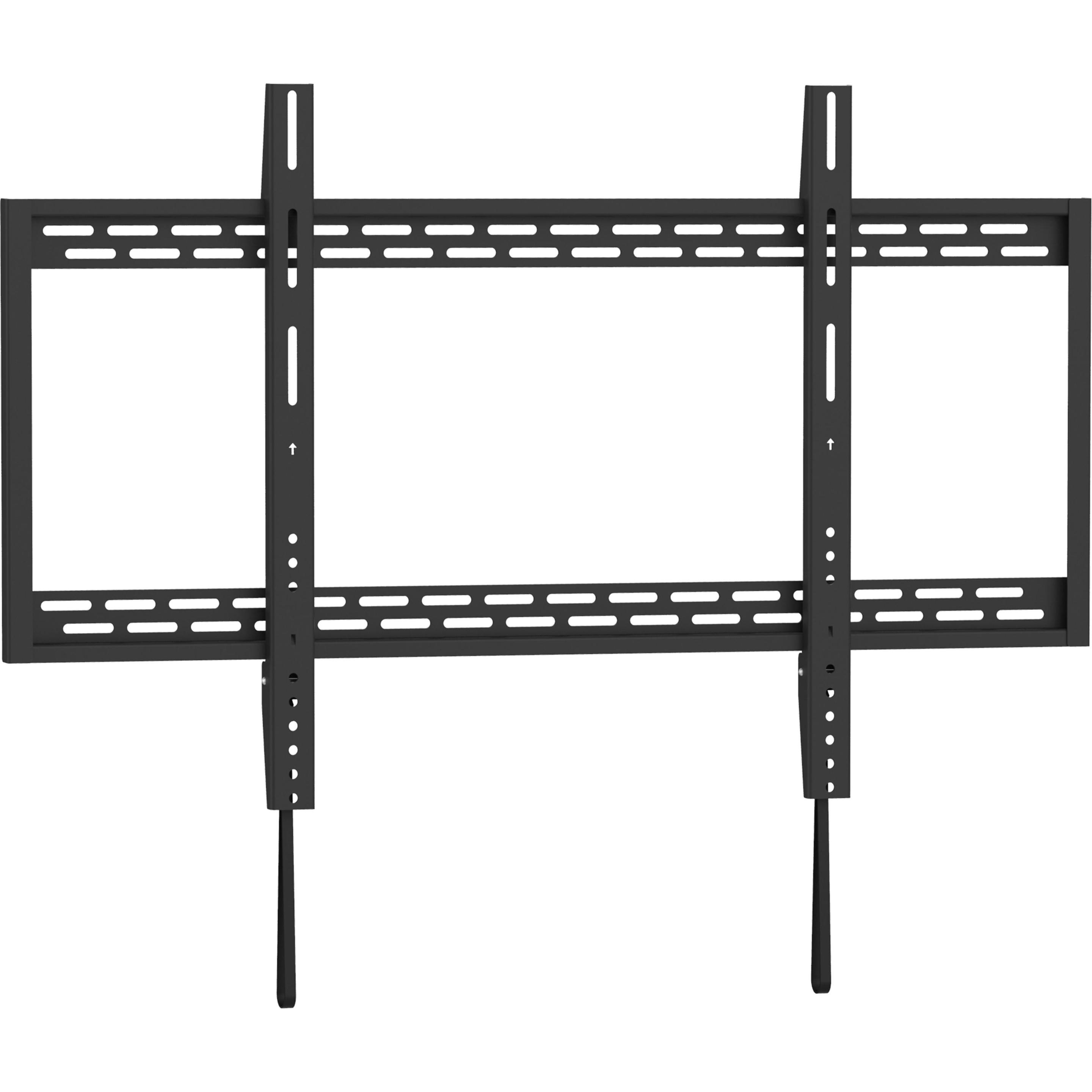 Reflecta TV Wandhalterung PLANO Flat 100 9060 (Wand, 100", 100 kg), TV Wandhalterung, Schwarz