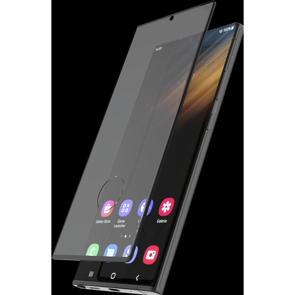 Thumbnail - Hama 3D-Full-Screen-Schutzglas (1 Stück, Samsung Galaxy S23 Ultra), Smartphone Schutzfolie, Schwarz