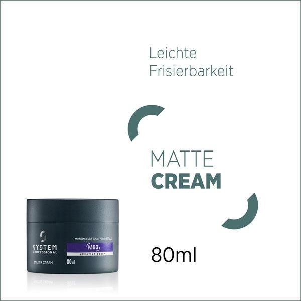 Actual product image System Professional Man - Matte Cream (Hair cream, 80 ml)