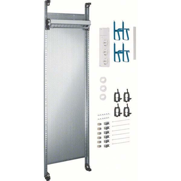 Hager, Verteilerschrank Zubehör, HAG UF211NW KF/MM,univ.Z,H 900mm,1-feldig