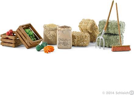 Actual product image Schleich Feeding set