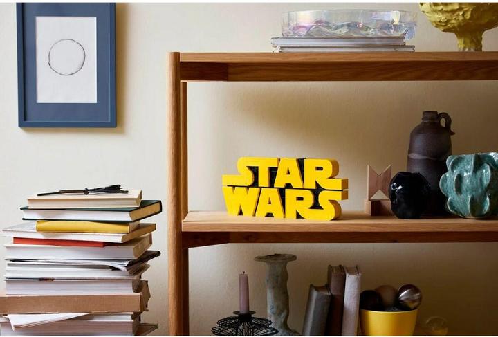 Actual product image LEGO Star Wars™ logo made from bricks (75407, LEGO Star Wars)