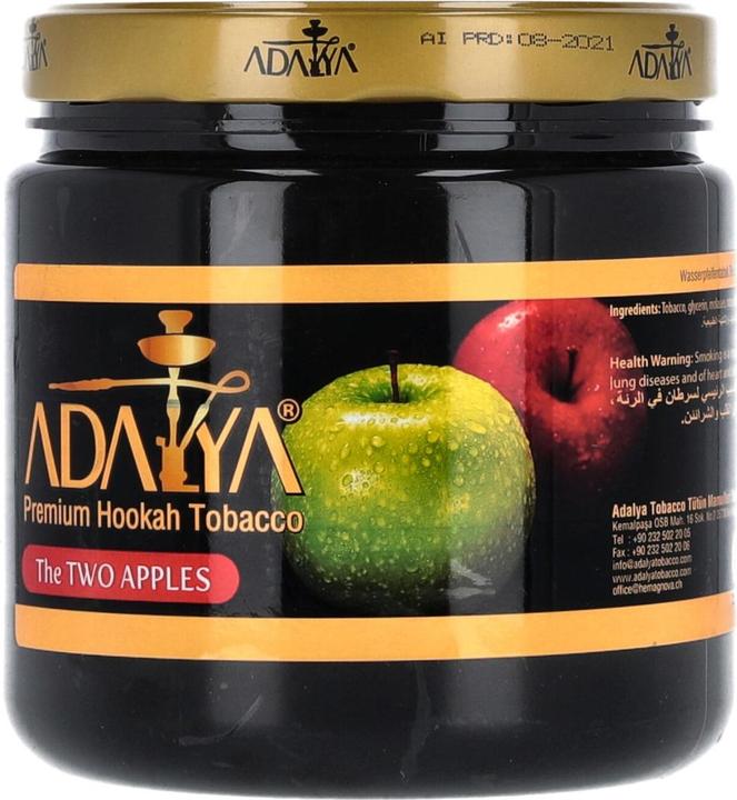 Actual product image Adalya Tabak The Two Apples 1kg (Progenies)
