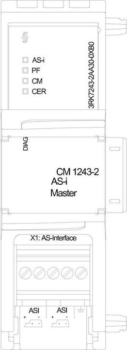 Productafbeelding Siemens S7-1200 communicatiemodule CM 1243-2