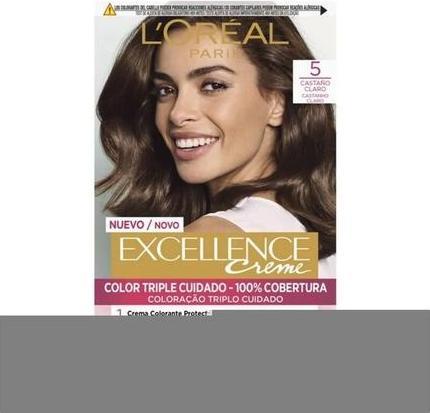 Image du produit L'Oréal Paris EXCELLENCE Encre crème #5-castaño claro (#5-castaño claro)