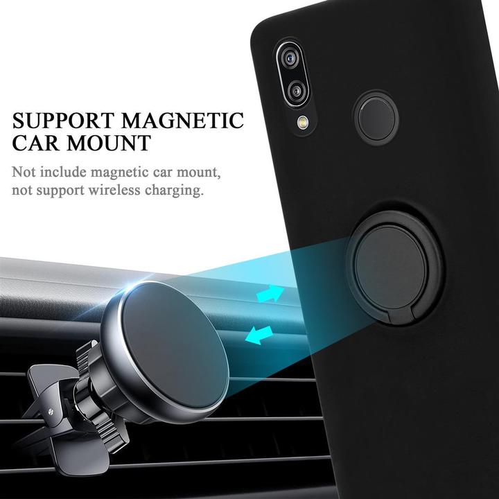 Actual product image Cadorabo TPU Liquid Ring Silicone Case Cover (Huawei Nova 3E)