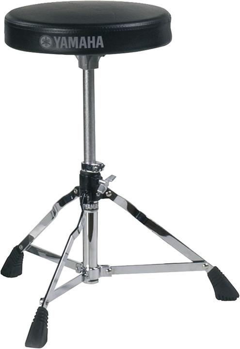 Yamaha DS550U Musikerhocker Schwarz, Chrom Sitz gepolstert