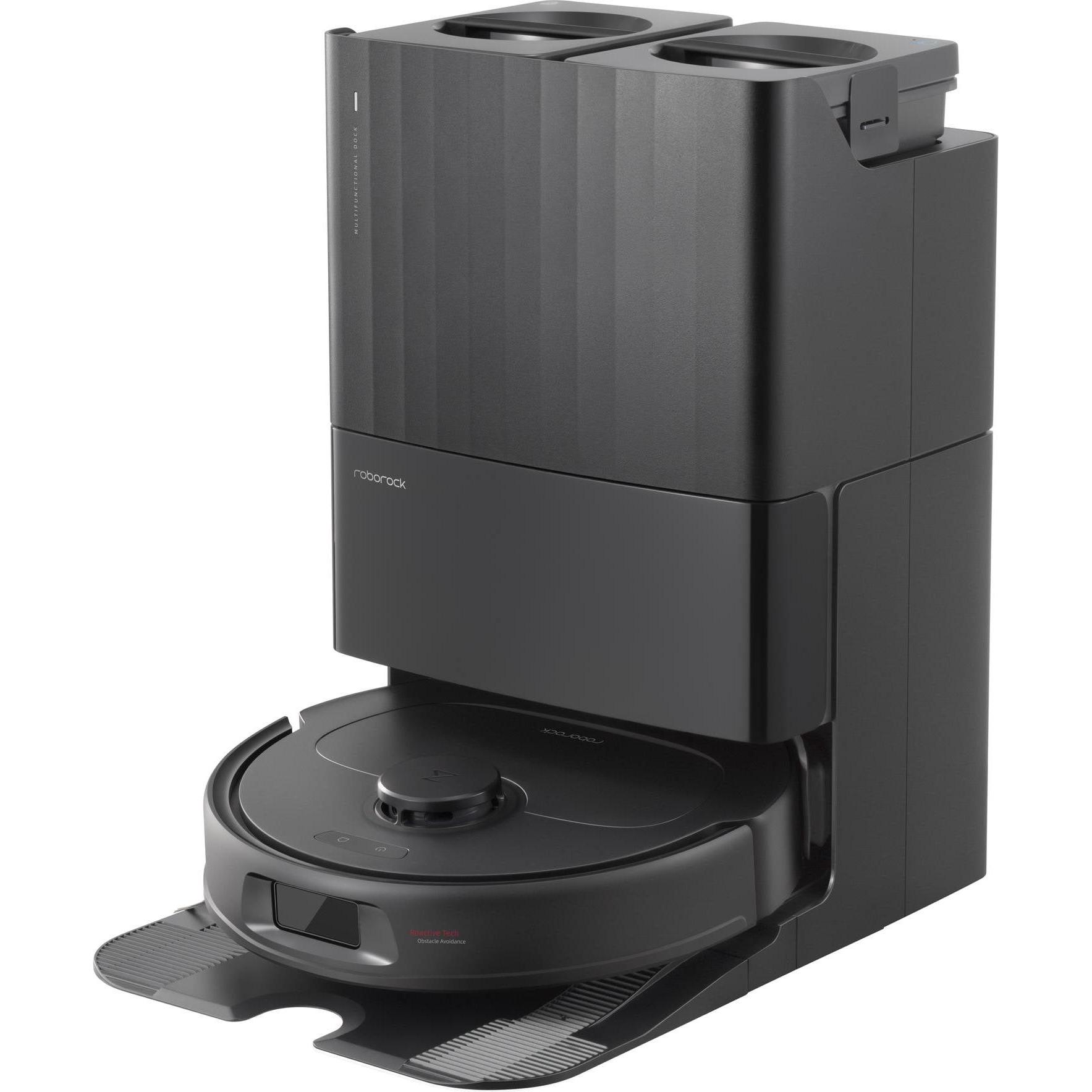 Roborock Qrevo S, Staubsauger Roboter, Schwarz