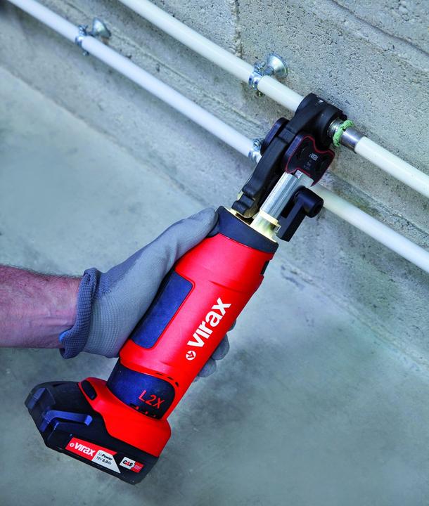 Produktbild Virax Akku-Pressmaschine VIPER L2X 18V / 2,0 Ah CAS-Akku