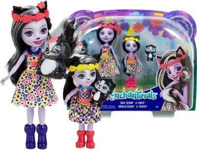 Actual product image Enchantimals Puppe + Little Sister Sort.