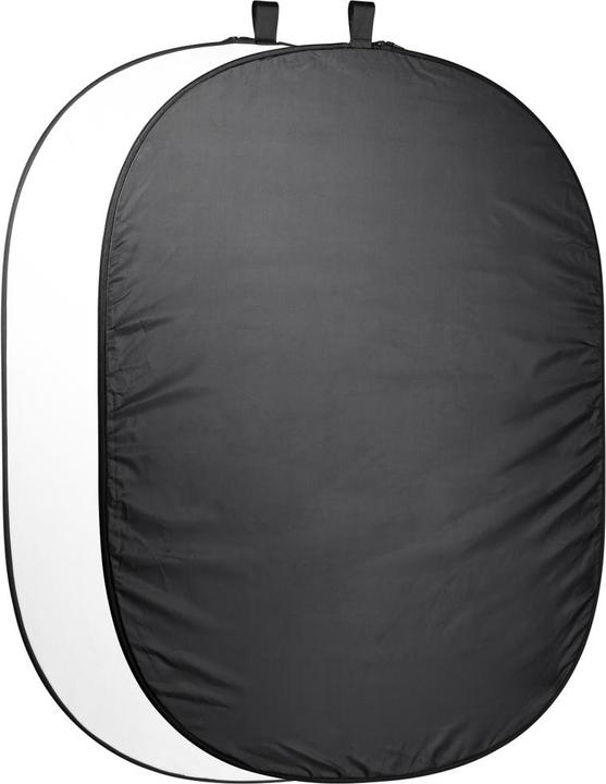Actual product image Walimex Foldable Background 200x230cm black/white (230 cm, 200 cm)