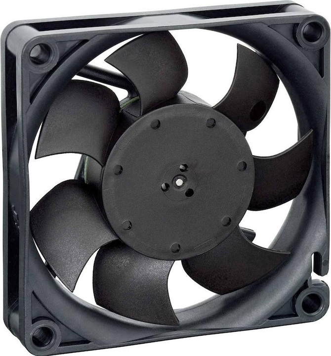 Actual product image Papst EBM 712F/2L-005 Axial fan 12 V/DC 26 m³/h (L x W x H) 15 x 70 x 70 mm