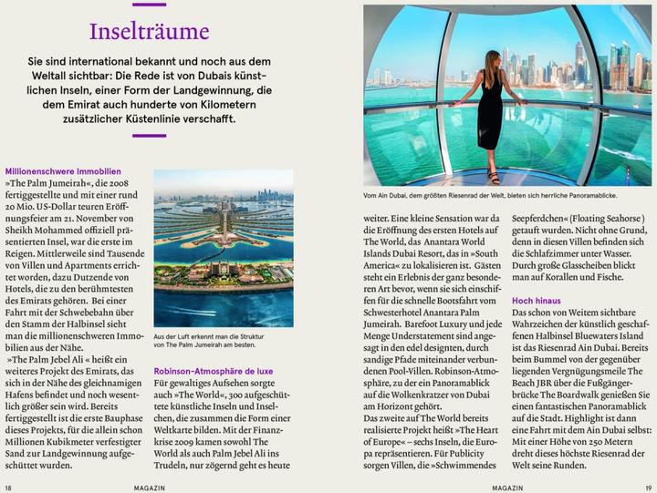 Actual product image SMART Reiseführer Dubai (German, Birgit M�ller-W�bcke, 2023)