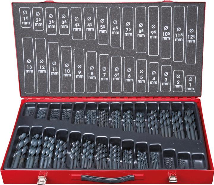 Actual product image KS Tools HSS-R twist drill bit set (13.0 millimetre)