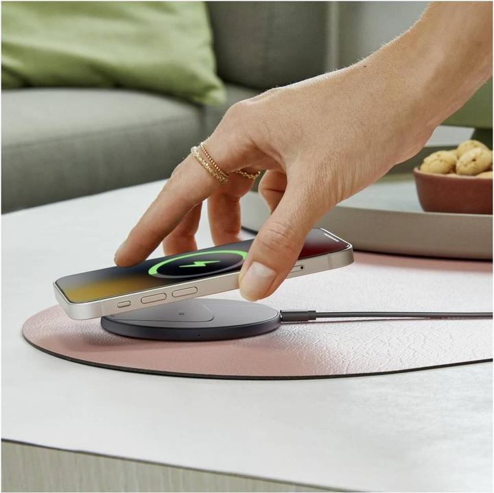 Produktbild Hama Wireless Charger, kabelloses Smartphone-Ladepad, 15 W, Schwarz (15 W)