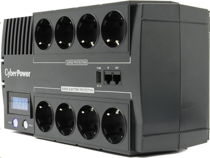 Image du produit Cyberpower BR1000ELCD (1000 VA, 600 W, Line-interactive Onduleur)