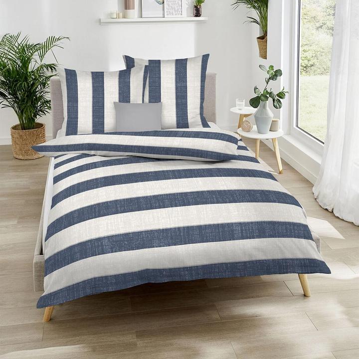 Actual product image Kaeppel Mako-Satin Bettwäsche College (Bedding set, 135x200 cm + 80x80 cm)