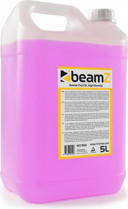 BeamZ Fluido nebbia 5L Rosa ad alta densità (Liquido nebulizzato)