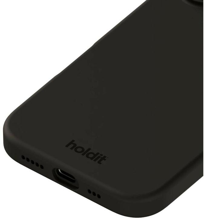 Actual product image Holdit Silicone Case iPhone 16 Plus Black (Apple iPhone 16 Plus)