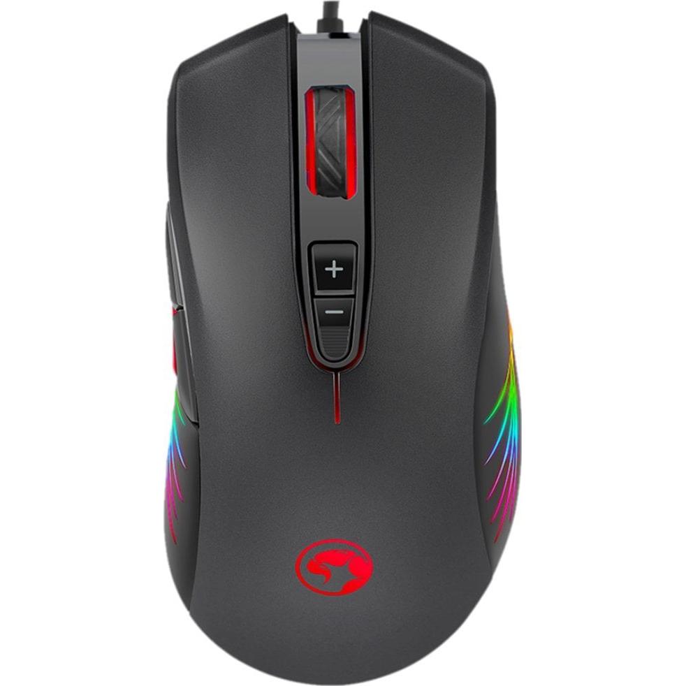 Marvo mouse M519 PRO Wired mouse 12000 DPI (Kabelgebunden), Maus, Schwarz