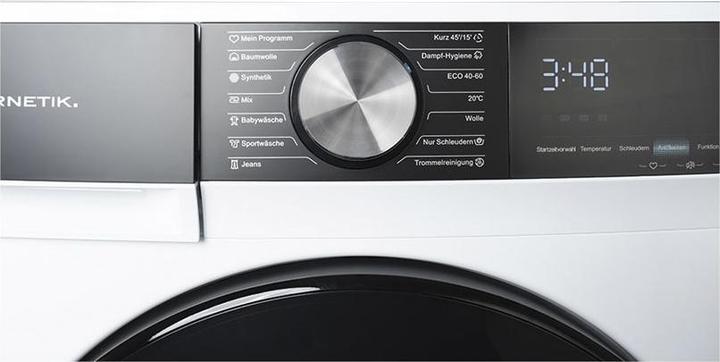 Actual product image Kibernetik MSWS510 MasterSeries Waschmaschine 10kg A-10% Klasse Weiss (10 kg, Left)